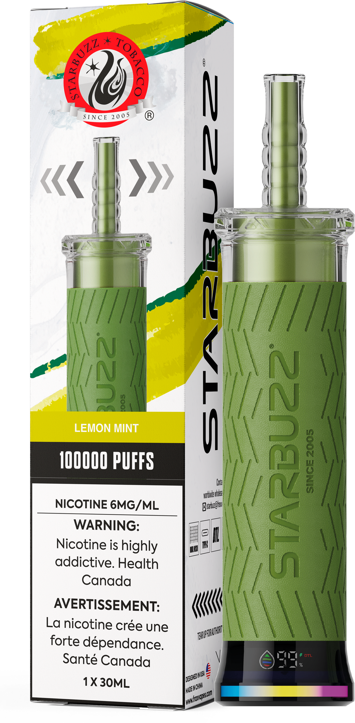 STARBUZZ Vape - Lemon Mint