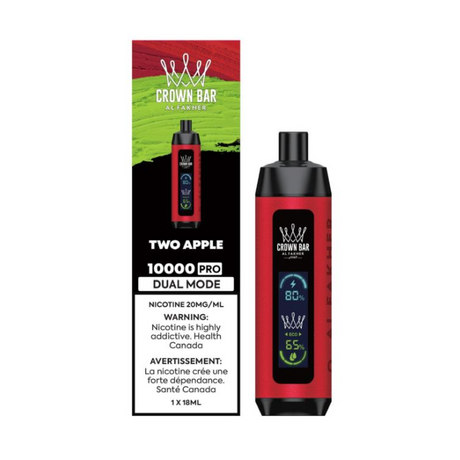 Two Apple - AL FAKHER Crown Bar Disposable Vape 10000